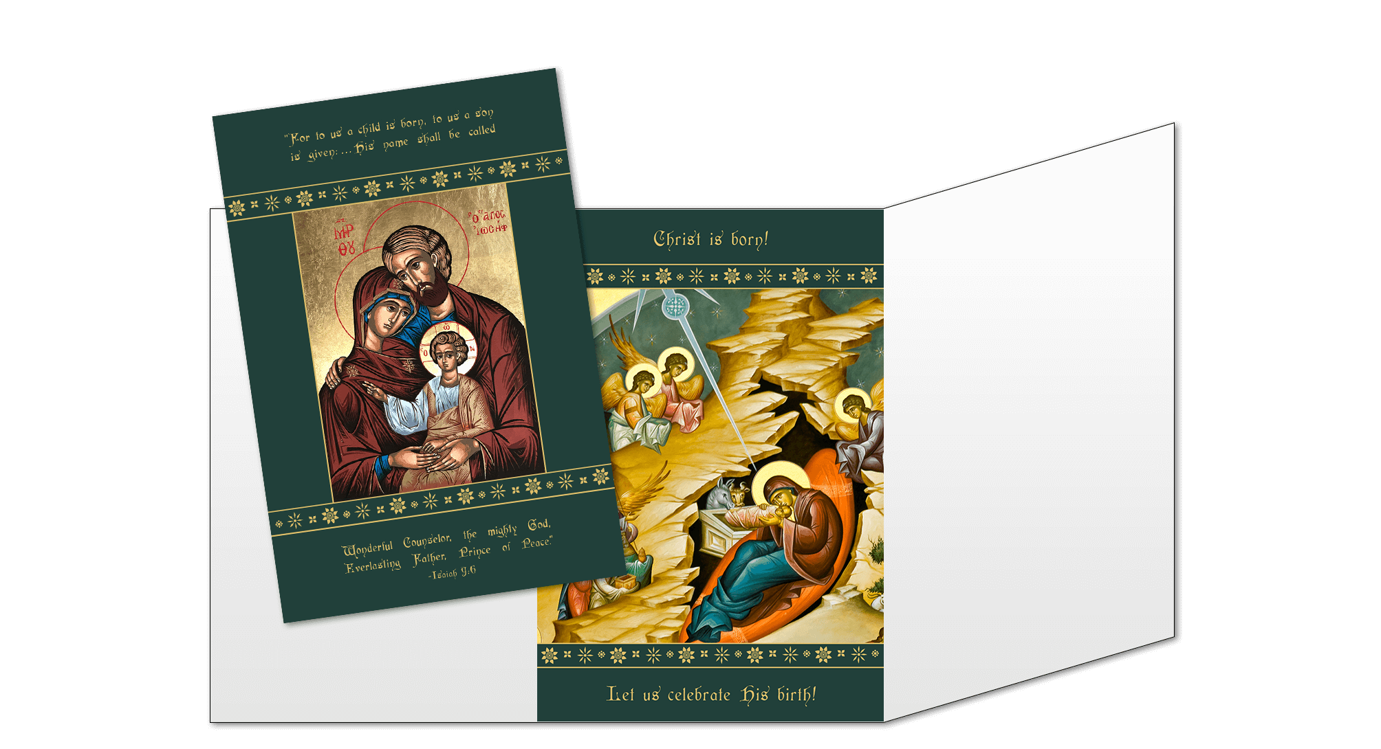 Community Cards - The Holy Family Christmas Card Triptych