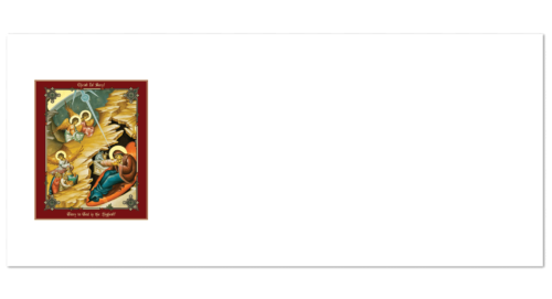 2025 Christmas #10 Envelope (Front)