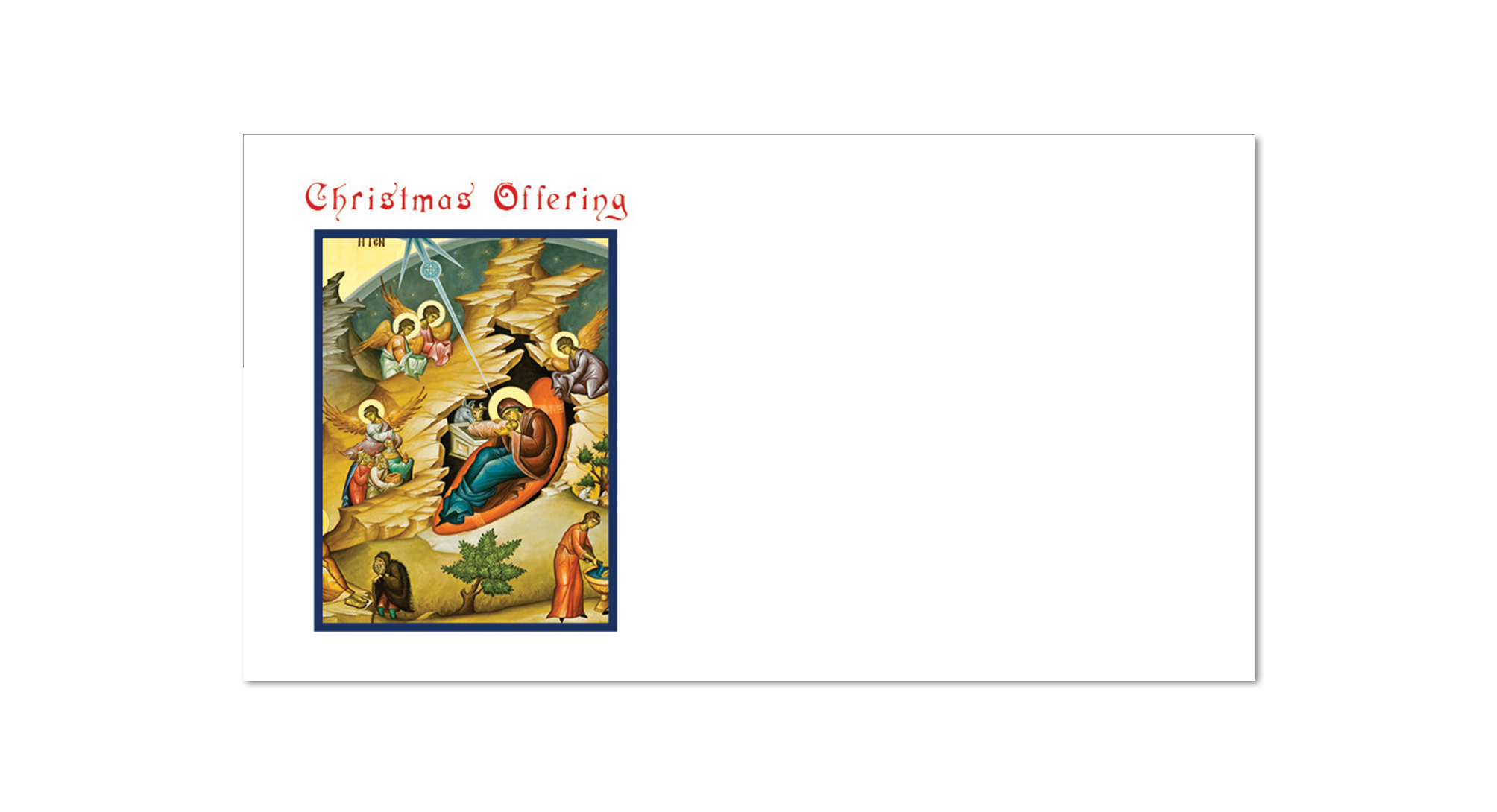 Community Cards - Christmas Offering Envelope