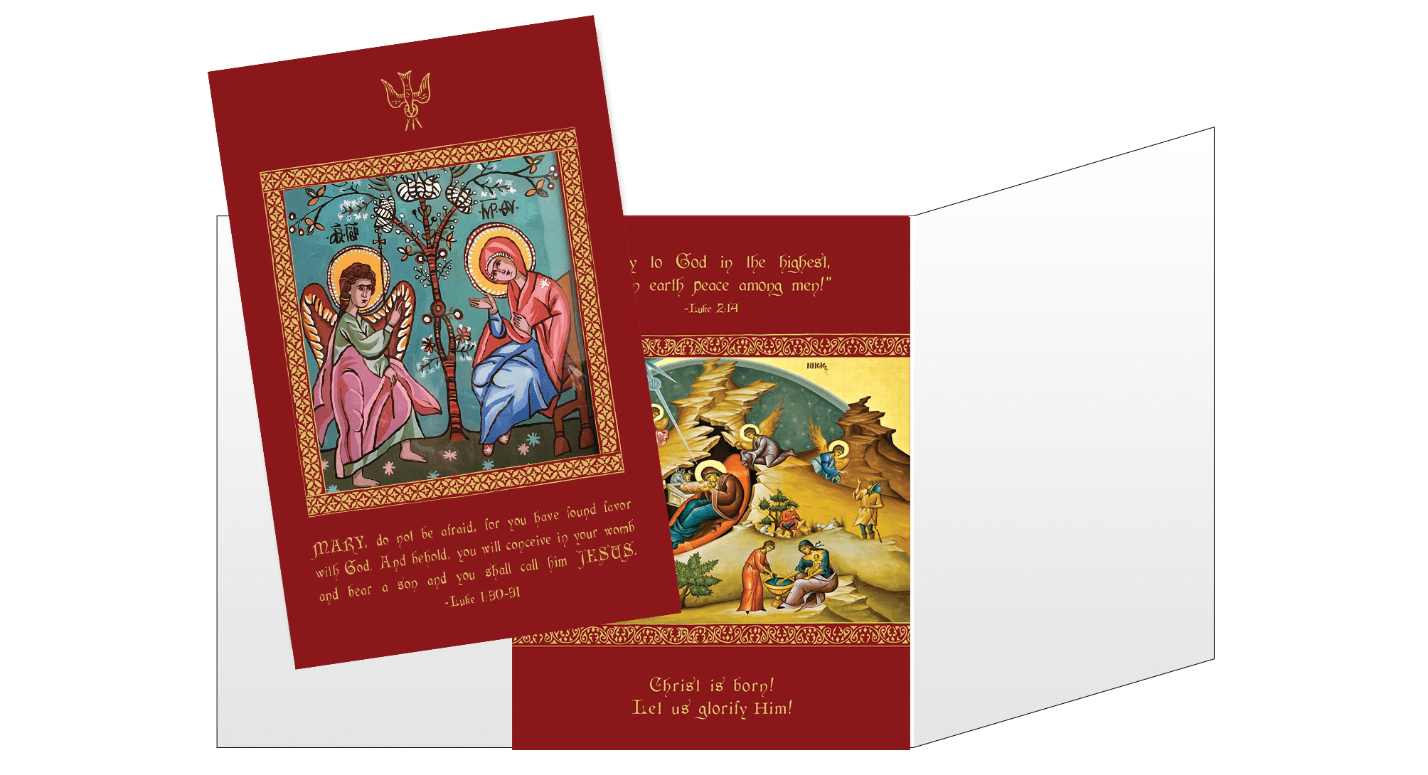 Community Cards - The Annunciation Christmas Card Triptych
