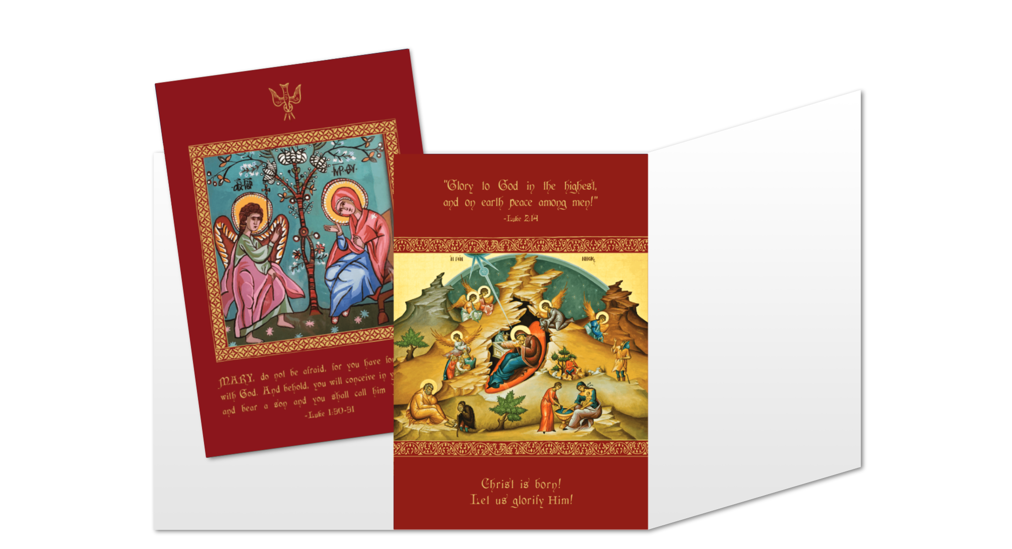Community Cards - The Annunciation Christmas Card Triptych