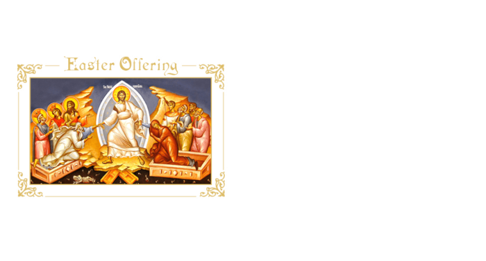Community Cards - Easter Offering Envelope (Front)